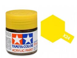 PEINTURE TAMIYA JAUNE ACRYLIQUE X24